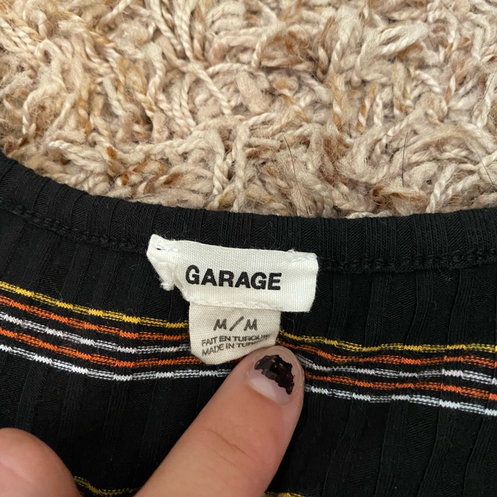 T-shirt from garage